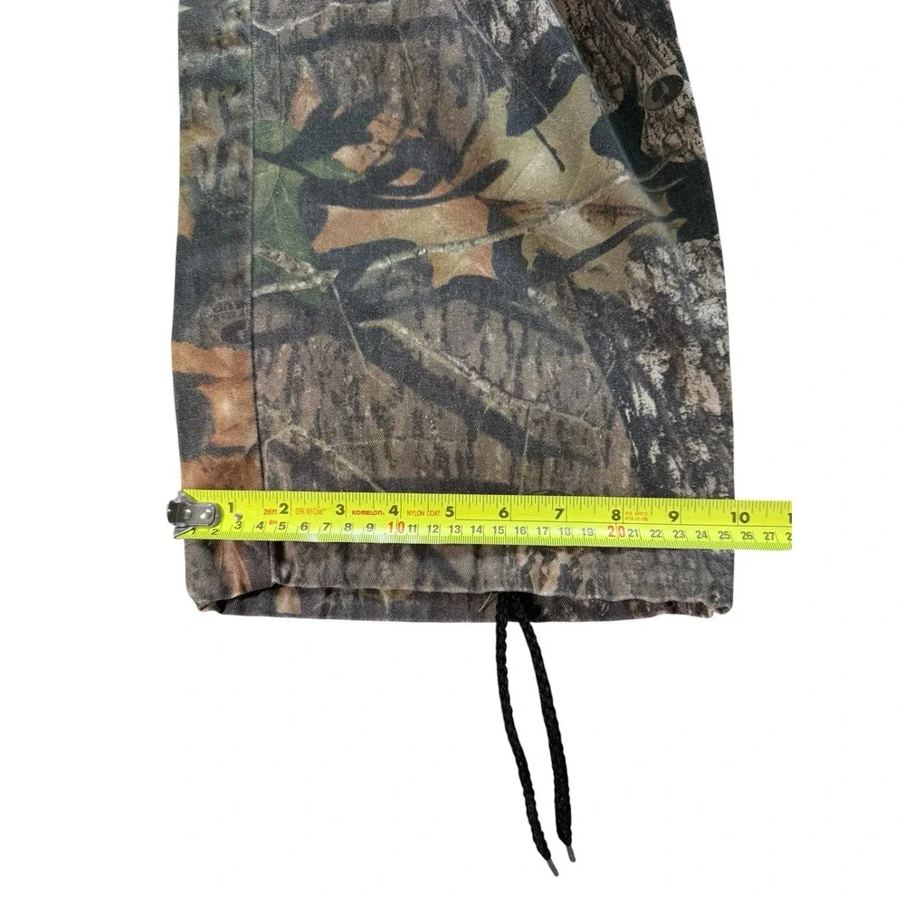 FieldStaff Mossy Oak Camo Hunting Pants Medium Cargo Outdoors Adjustable 32